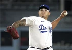 Dodgers-Pitcher Julio Urías wurde in der Nähe des Los Angeles-Stadions verhaf...